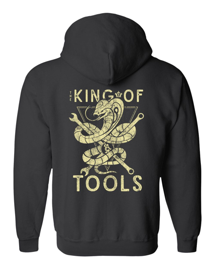 on the tools hoodie