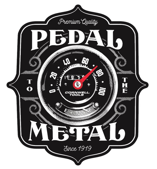 Picture of Pedal to the Metal Decal - 10pk - CGDPM
