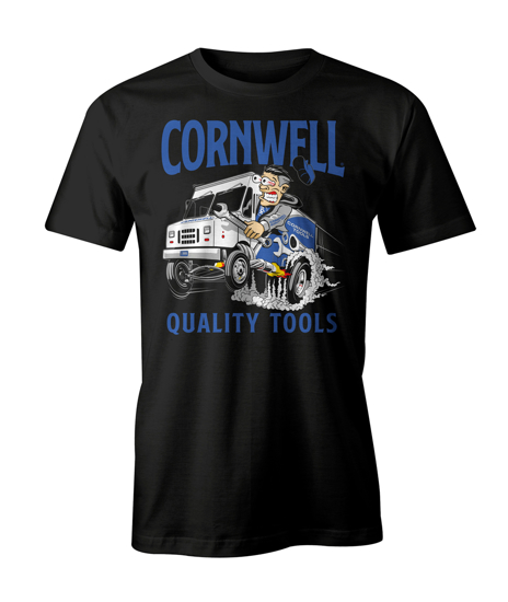 Picture of Animated Smokin' Cornwell Truck Tshirt - CGACSTT