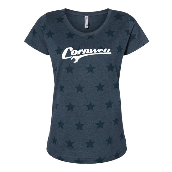 Picture of Ladies' Navy Star Tee - 2XL (CGLNST2XL)