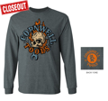 Picture of Flaming Skull Long Sleeve - 3XL (CGLSFSW3XL)