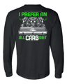 Picture of All Carb Diet - Long Sleeve Black T-shirt -3XL (CGACDT3XL)