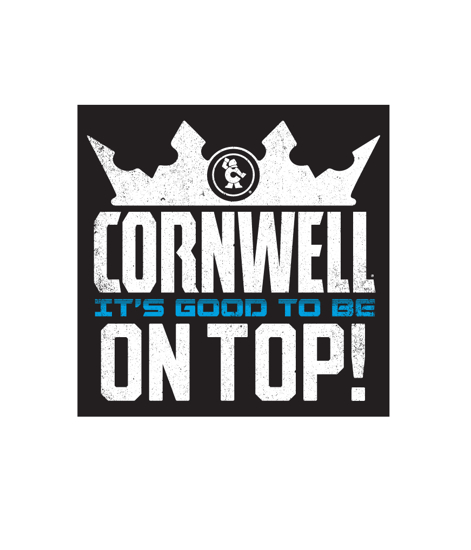 Picture of Cornwell On Top Decal - 10pk (CGD10TOP)