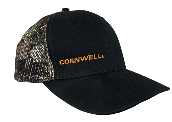 Picture of Black Camo Mesh Back Hat - CGBCAMH
