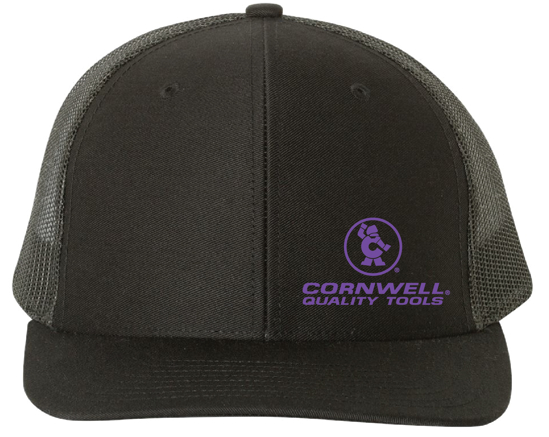 Picture of Black Purple Rain Hat  - CGPRHB