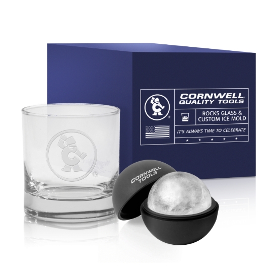 Picture of Rocks Glass and Ice Mold Set (CGRGS)